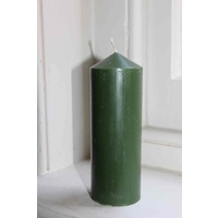 Green Candles 150mm x 54mm