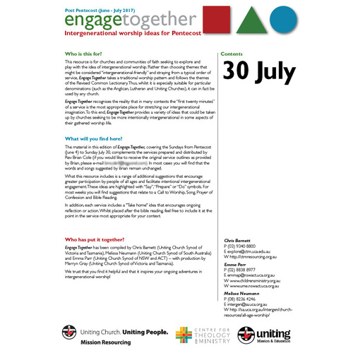 Engage Together July 30