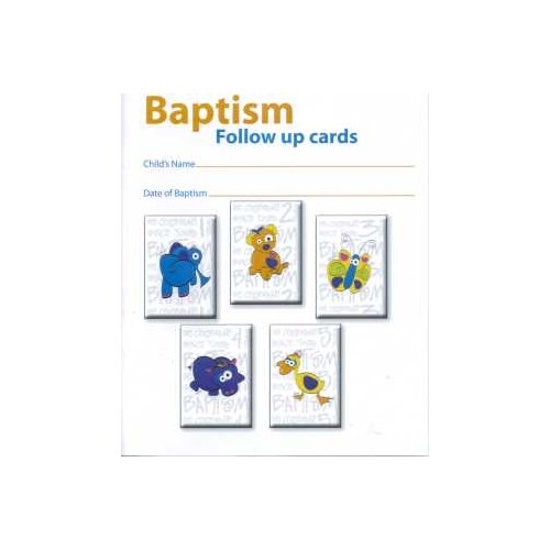 Baptism Follow up Cards