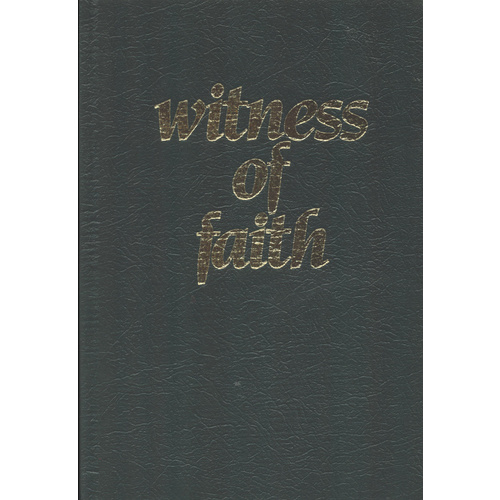 Witness of Faith: Historic Documents of the Uniting Church in Australia